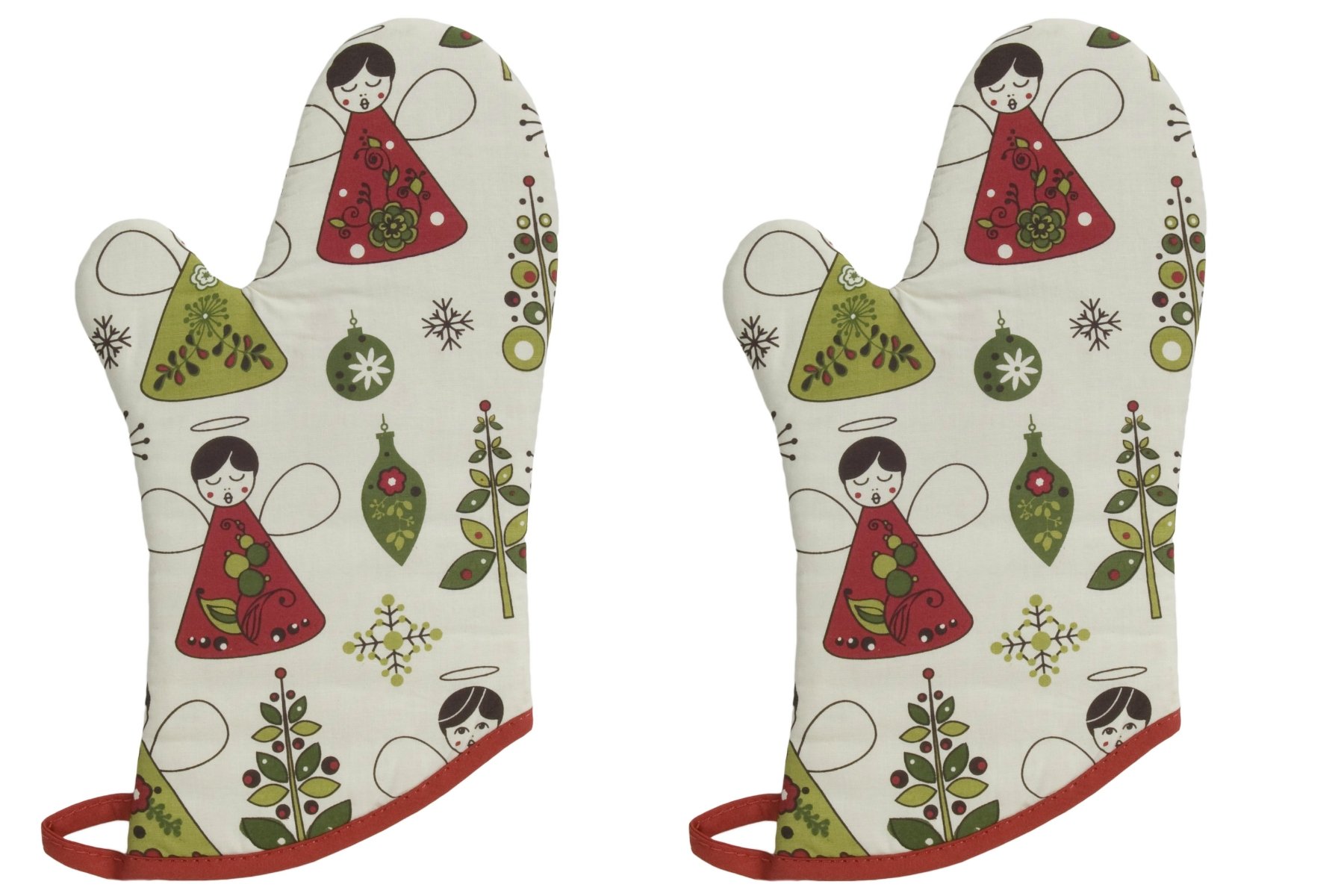 Gants de cuisine Now Designs Angel anti-chaleur pour plats chauds