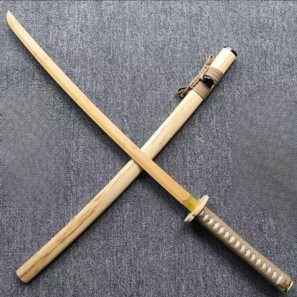 Amazon | MsiDtsoy 鞘付き木刀、居合道 刀練習 パーティー 展示