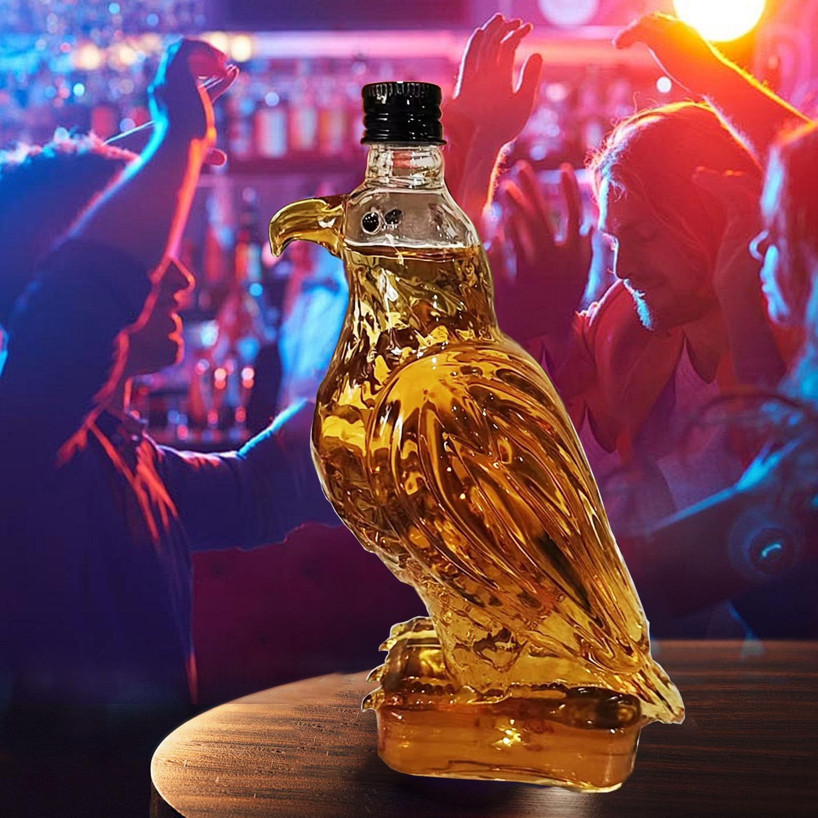 Jack Daniel's Eagle Decanter 空ボトル Amazon.com: Eagle Whiskey Bottle, Unique Glass Decanter for