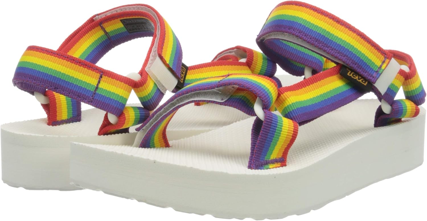 Teva Men's Original Universal Sandal 7 Rainbow/Black
