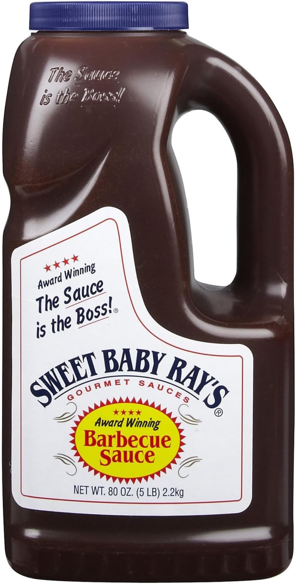 Sweet Baby Ray's Original BBQ Sauce 1 Gallon (3.78L) – Sweet & Smoky American Barbecue Sauce, Gluten Free, Bulk Catering Size, Thick & Rich for Ribs, Chicken, Burgers & Grilling