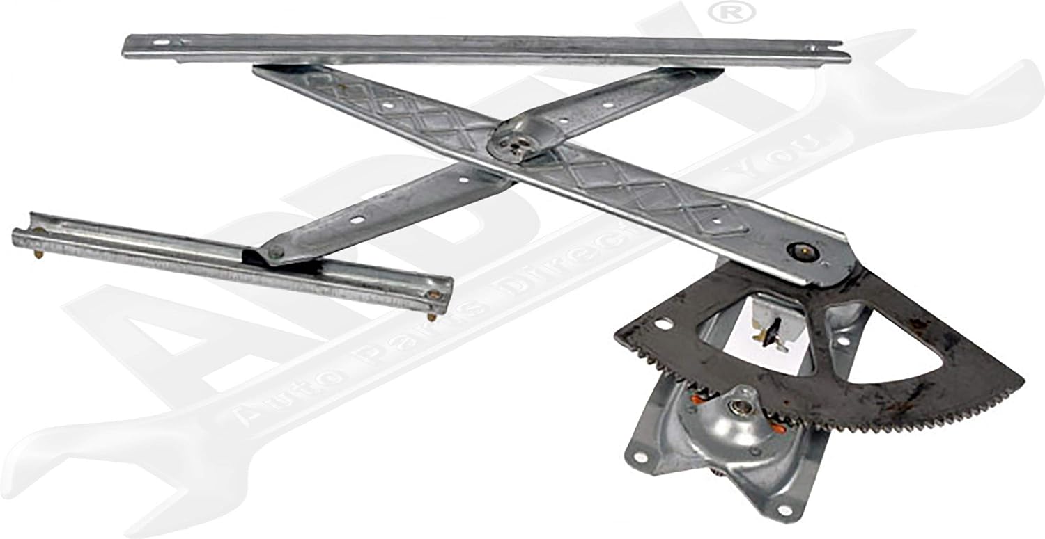 APDTY 134312 Manual Hand Crank Window Regulator (Front Left)