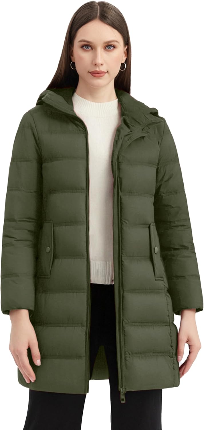wantdo Women's Winter Puffer Coat Lightweight Warm Jacket with Hood - Image 2