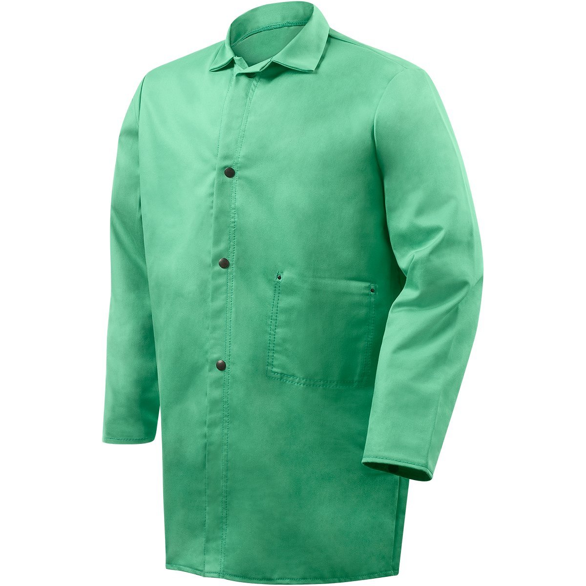 Steiner 1336-5X Weld Lite Jacket, 9-Ounce Fire Resistant Cotton, Green, 5X-Large