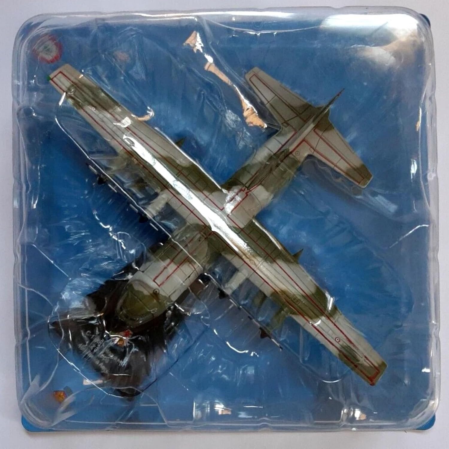 ZEZEFUFU 1/250 Scale Alloy US Air Force C-130H Hercules Transport Aircraft Model Aviation Science Exhibition Model
