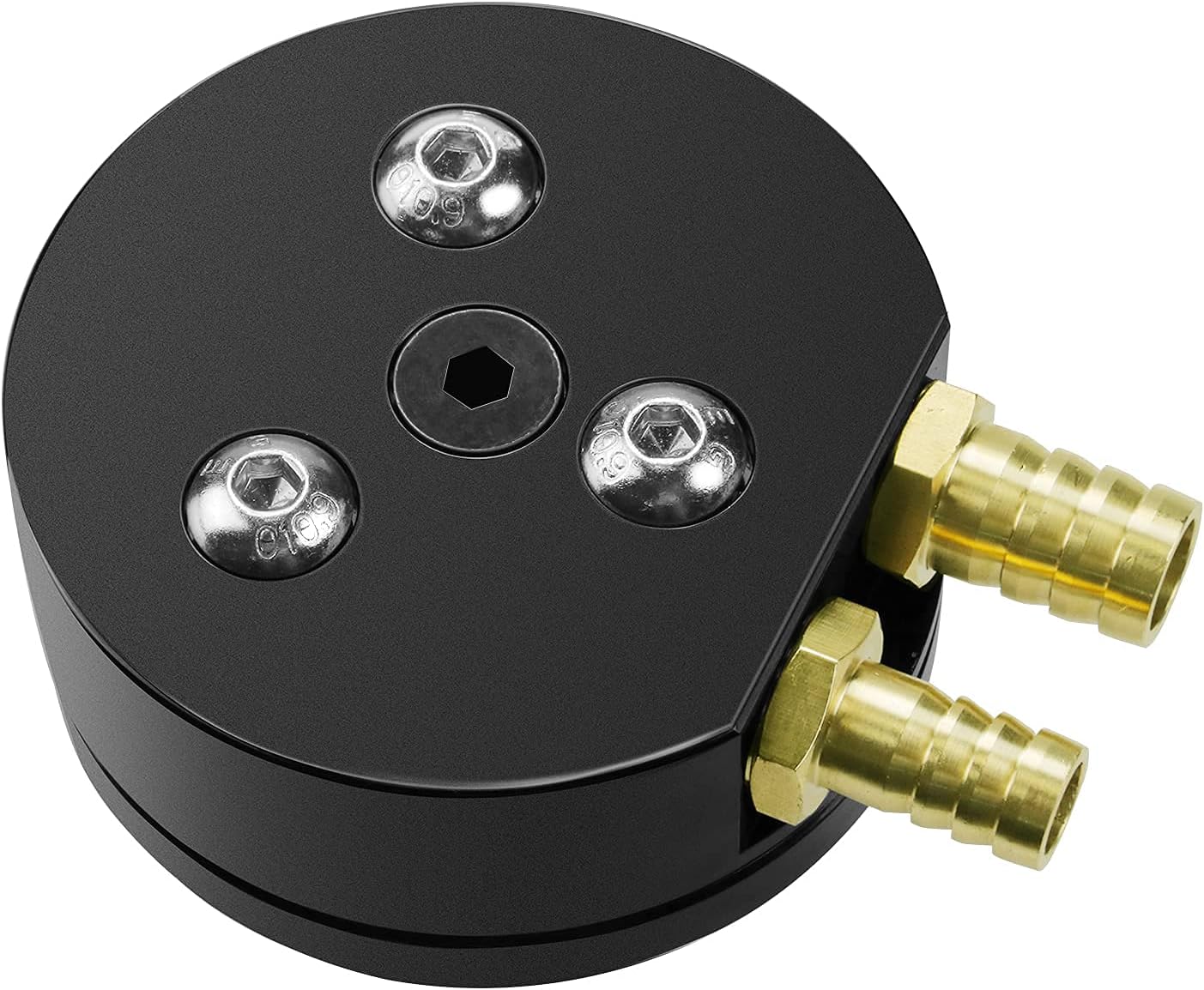 Diesel Parts Fuel Gas Kit Integrated Return Dual-Port Sump Kit Compatible with Airdog or FASS for Cummins, Duramax, Powerstroke