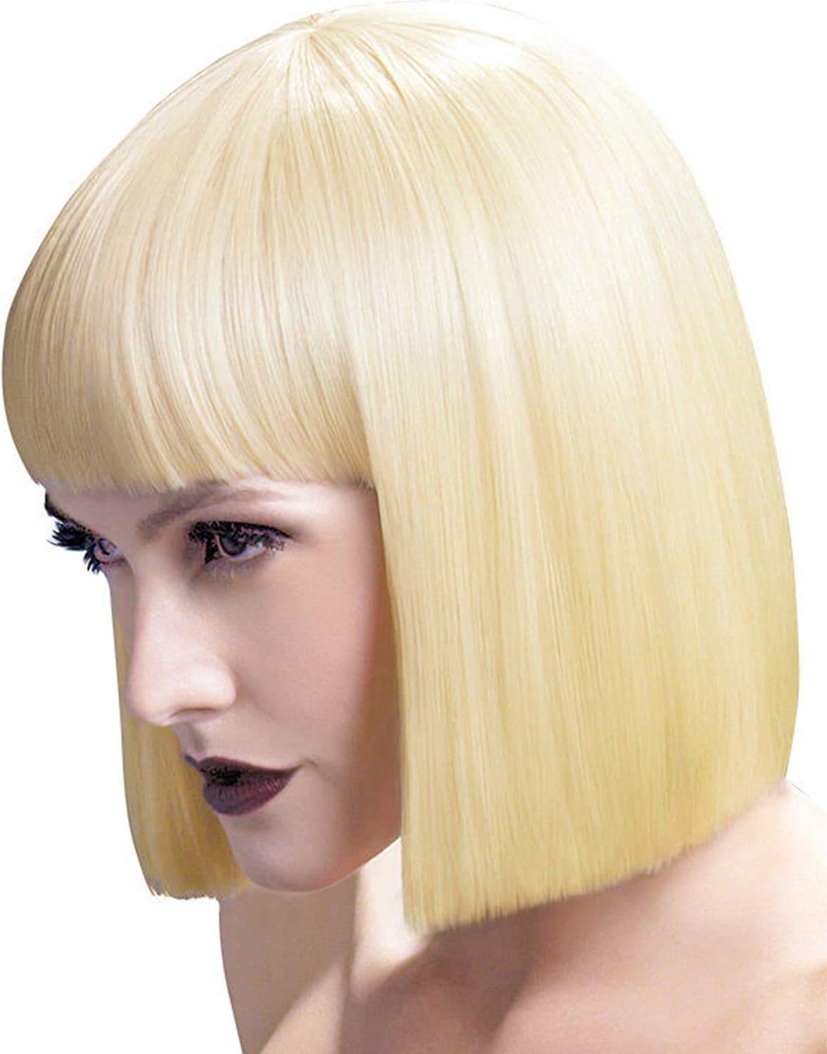 Fever Women's Lola Wig 12Inch 30Cm Blunt Cut Bob with Fringe