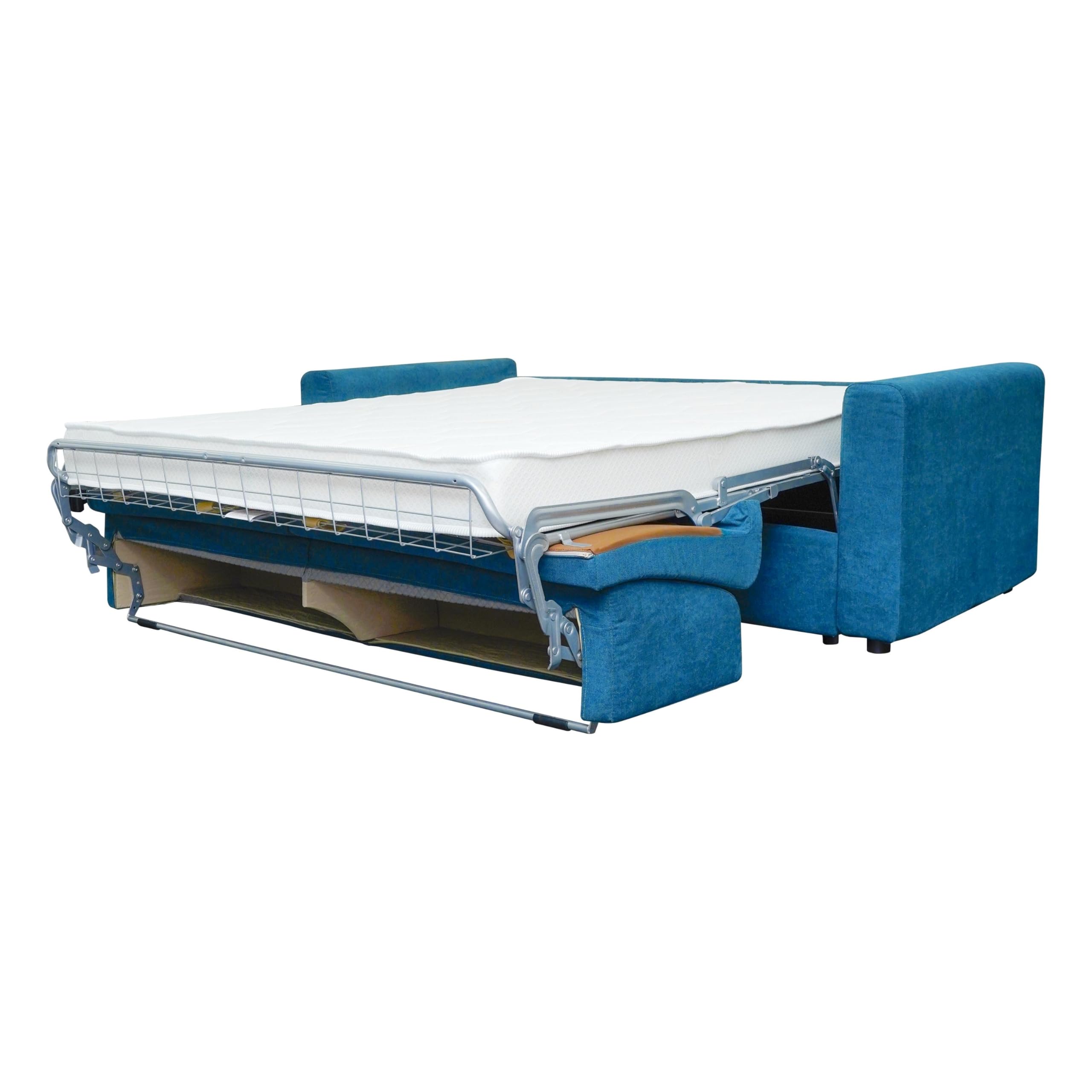 Fusion Materassi Materasso per Divano Letto Pieghevole in Water Foam con Rivestimento Aloe Vera - Comfort Ergonomico Made in Italy (Altezza 16 cm, 140x190)