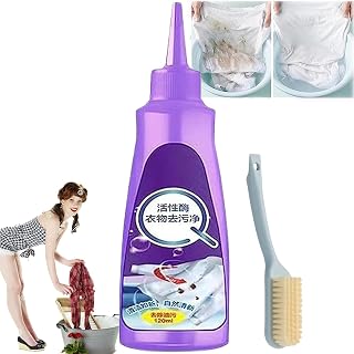 Urcstyle Stain Remover, Urcstyle Laundry Stain Remover, Active Enzyme Laundry Stain Remover, Stain Remover for Clothes, Garment Stubborn Stain Cleaner (1PC)