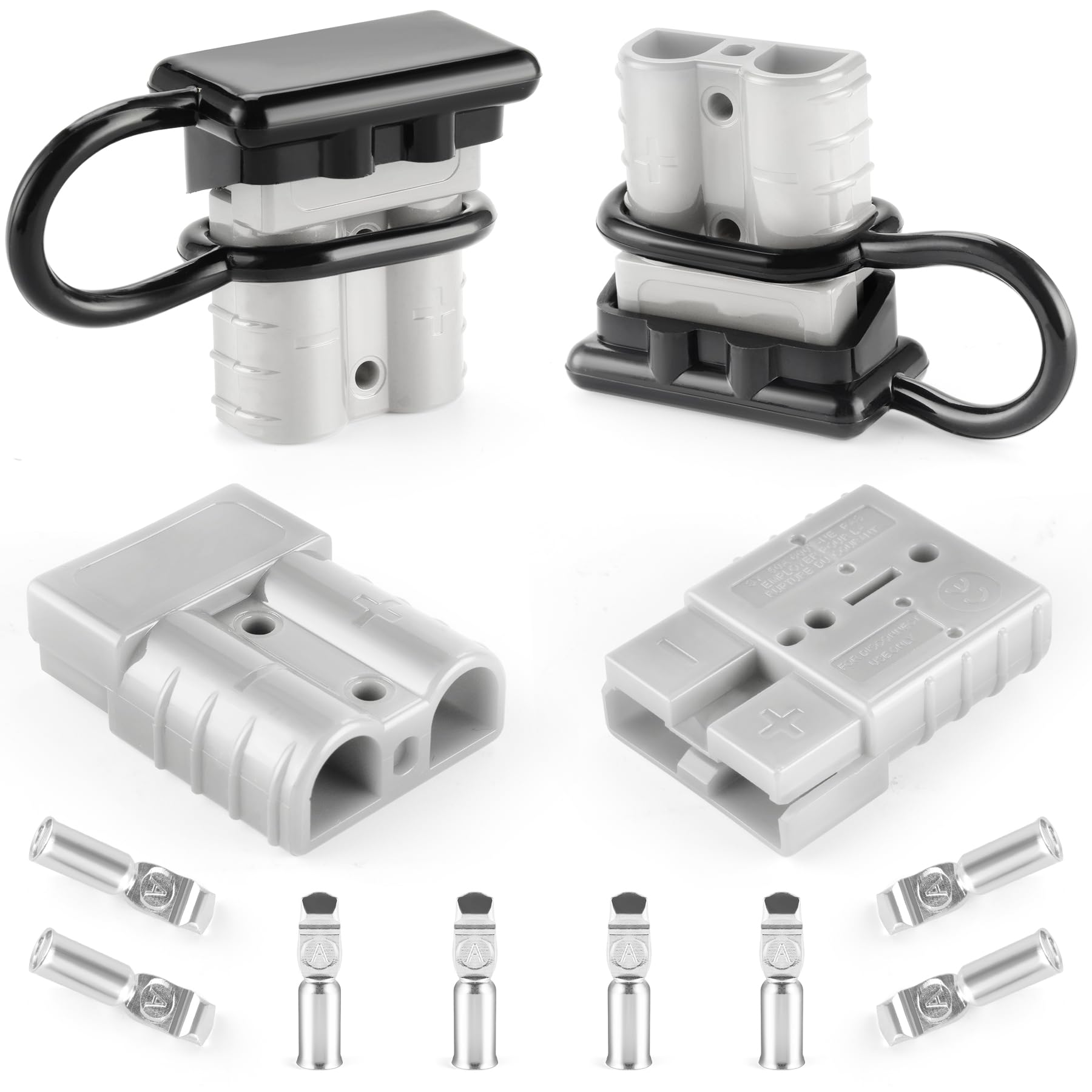 Spurtar 175A Battery Quick Connect/Disconnect, 4Pcs 1/0 AWG Wire - View #5