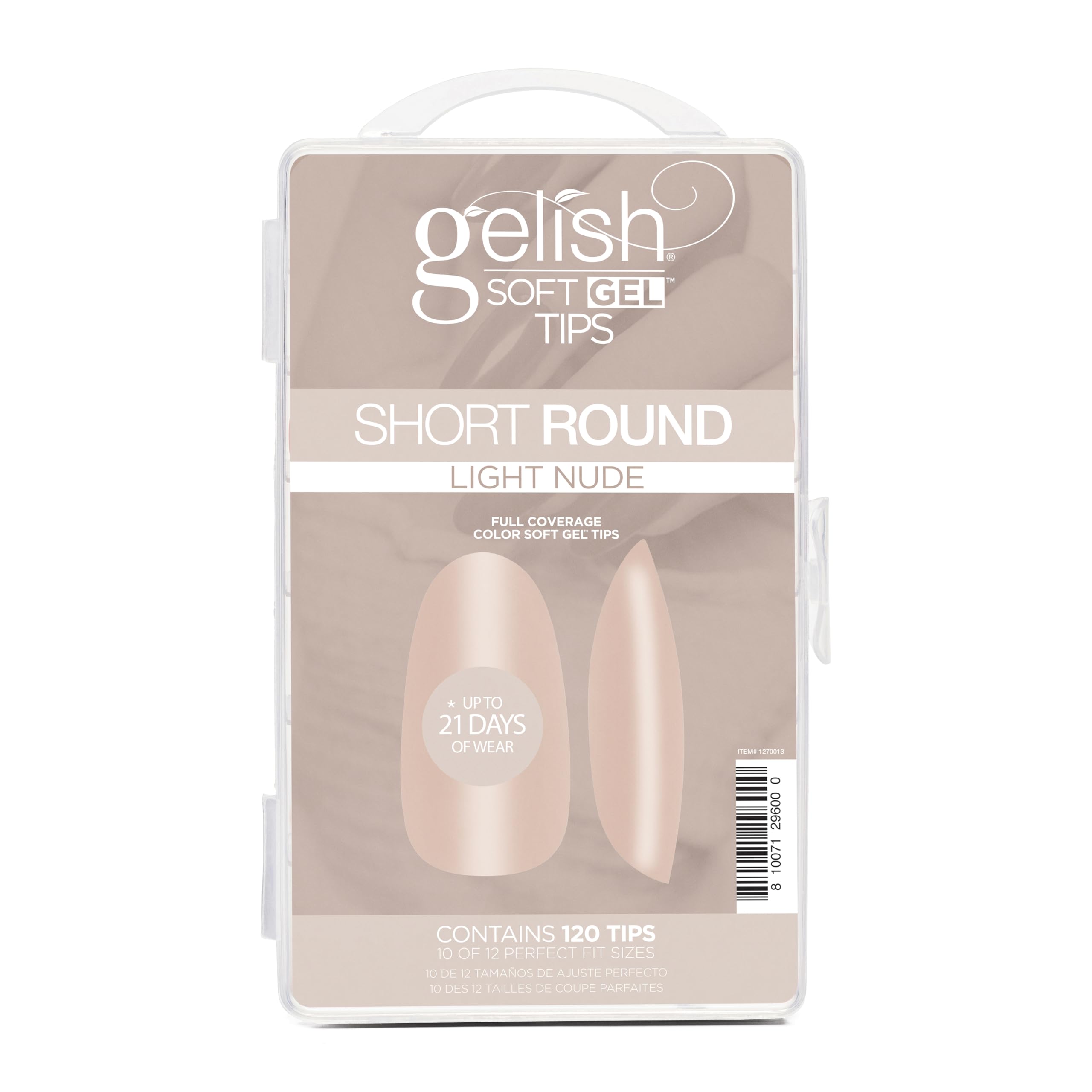 Gelish Soft Gel Tips - Press on Nails -1