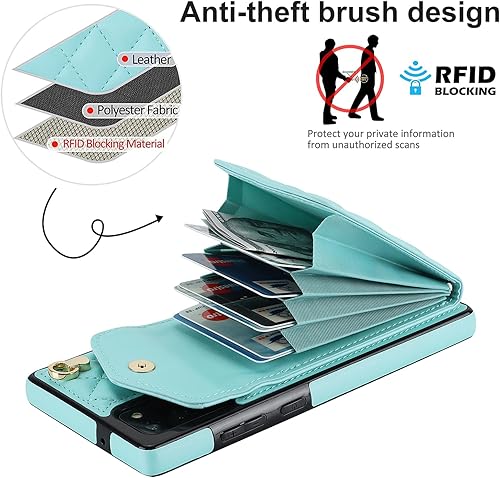 Miniatura 10 de Asuwish Funda de teléfono para Samsung Galaxy Note 20 5G con protector de pantalla de vidrio templado y correa para la muñeca, anillo con bloqueo