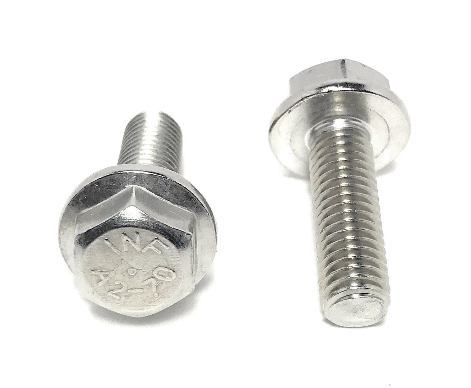 Amazon.com: M8-1.25 x 25 Stainless Steel Flange Bolt DIN 6921 A2