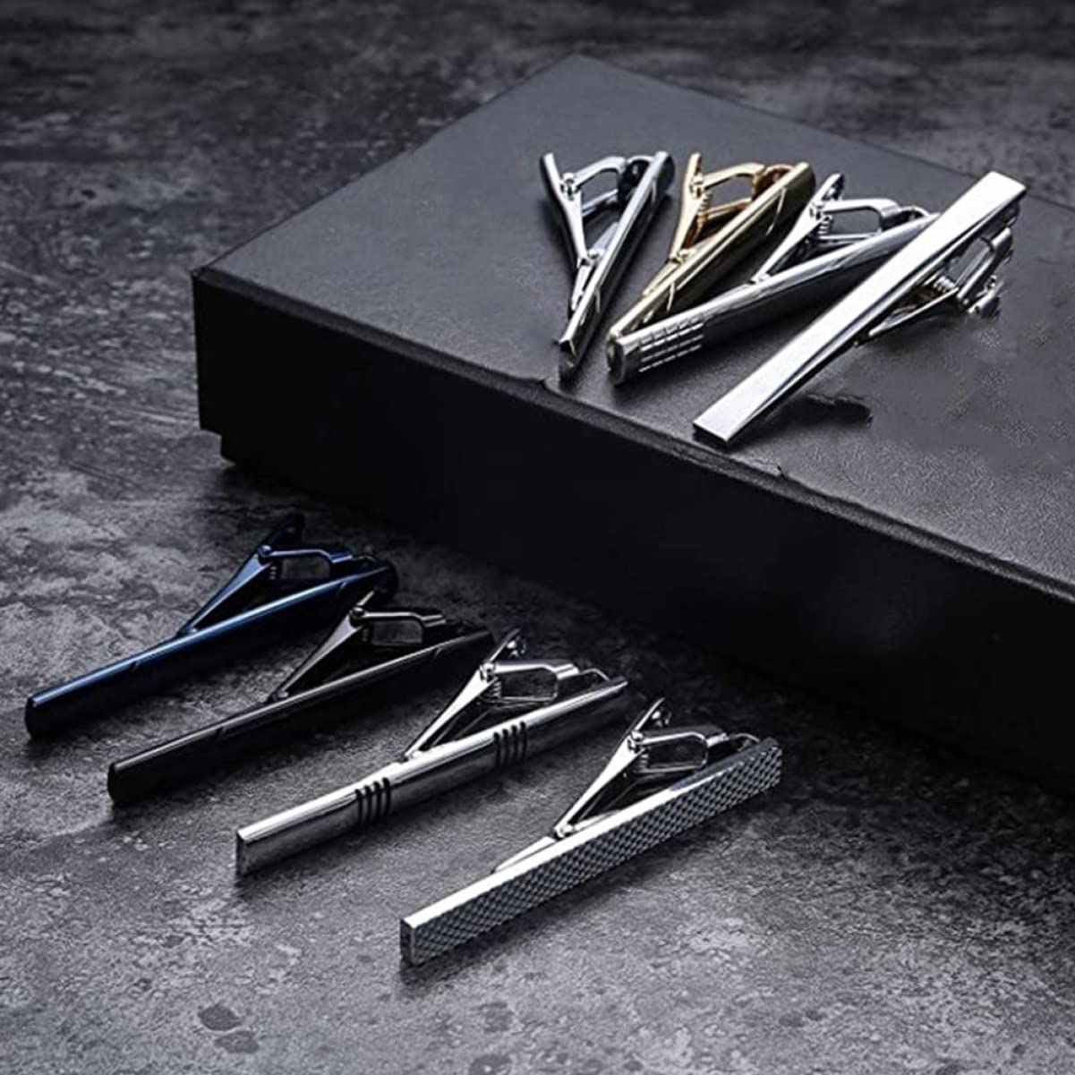 FOMIYES Clip De Corbata Corbata De Negocios Clip De Cuello De Vestir Clip Para Corbata De Traje De Padrino Decoración Clip De Corbata De Moda Abrazadera De Corbata Cierre De