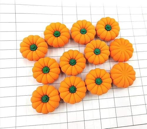 Miniatura 4 de 18 borradores de calabaza de Halloween a granel, mini borradores 3D divertidos borradores de bolsas de regalo, regalo gratificante para profesores,