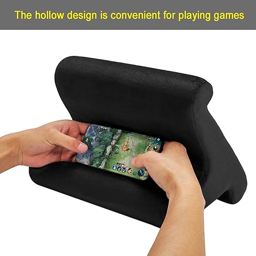 Miniatura 3 de Soporte de almohada para tablet, soporte para tablet, soporte para tableta para cama con 3 ángulos de visión, compatible con todas las tabletas,