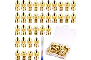 TUPARKA 40-Piece 3D Printer Nozzle Kit