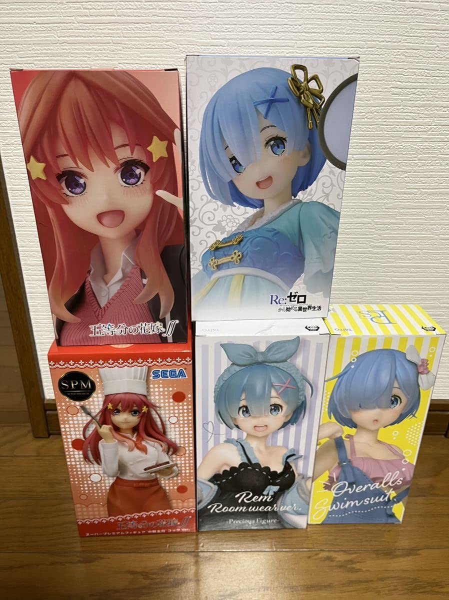 Amazon.co.jp: フィギュア 五等分の花嫁 中野五月 Re:ゼロから始める異
