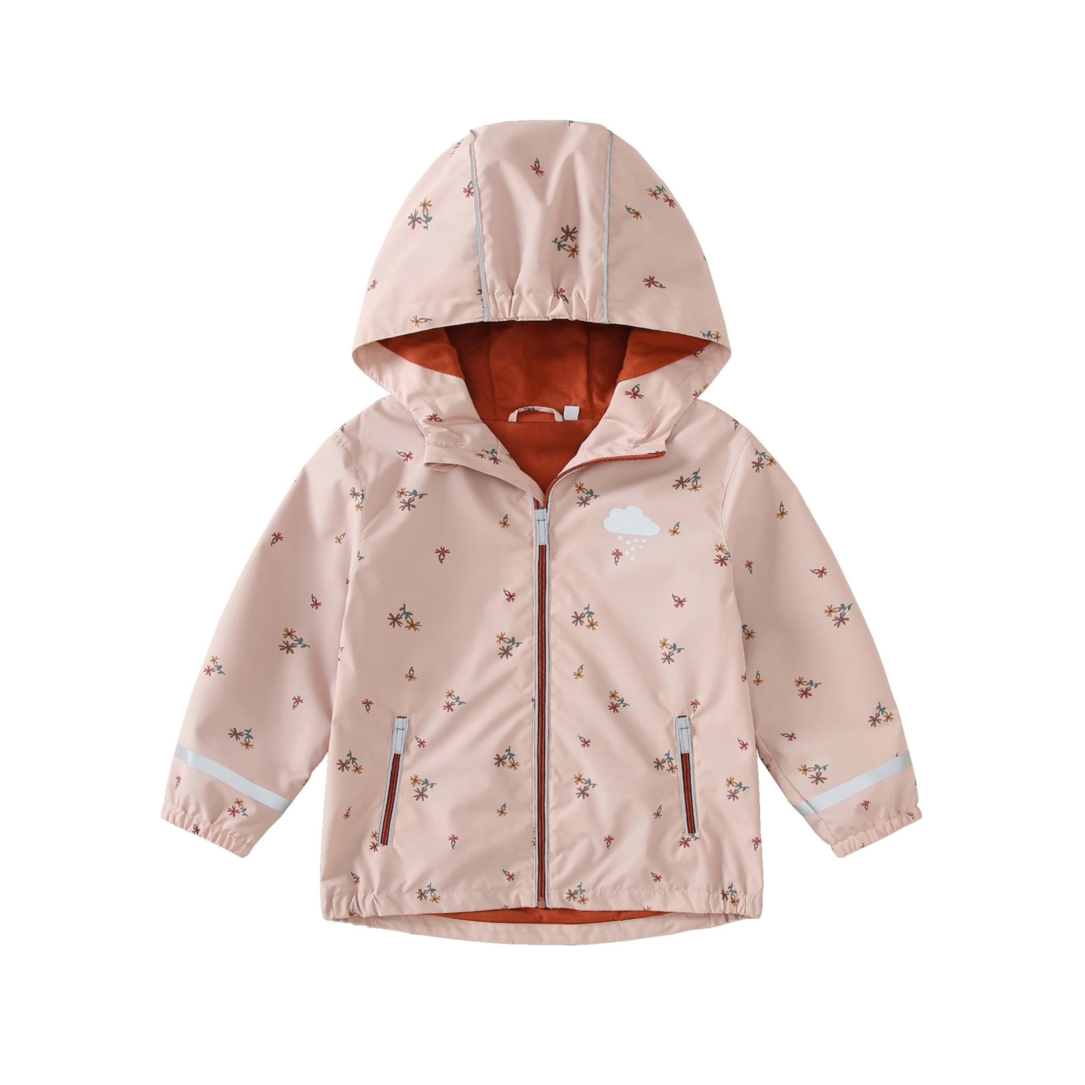 Giacca Impermeabile e Pantaloni Impermeabili Bambini e Bambine All'aperto Tuta Antipioggia Rain Jacket Pantaloni di Fango Abbigliamento Pioggia per Ragazze Ragazzi 18 mesi-2 anni
