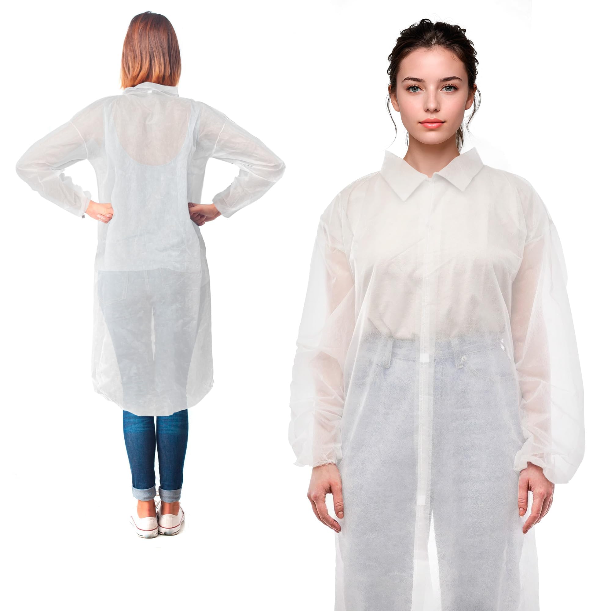 Amazon.com: AMZ Supply White Disposable Lab Coats for Adults