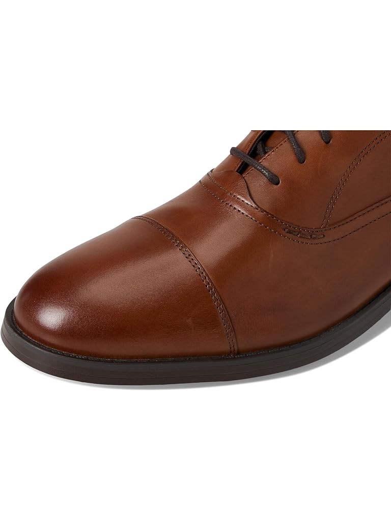 Brown Cole Haan Newmark Grand Cap Toe Oxfords