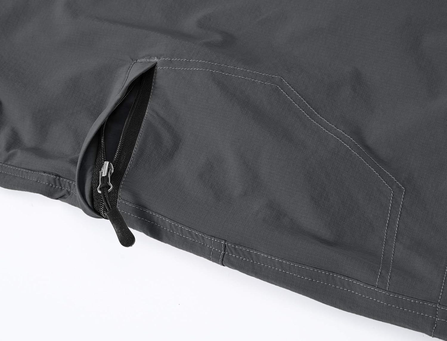 BASUDAM Men's Cargo Hiking Shorts Stretch Quick Dry Lightweight Work Shorts 6 Pockets for Camping Travel