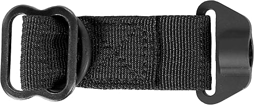 GrovTec GTSL117 - Cola de cabestrillo de culata negra, 3"