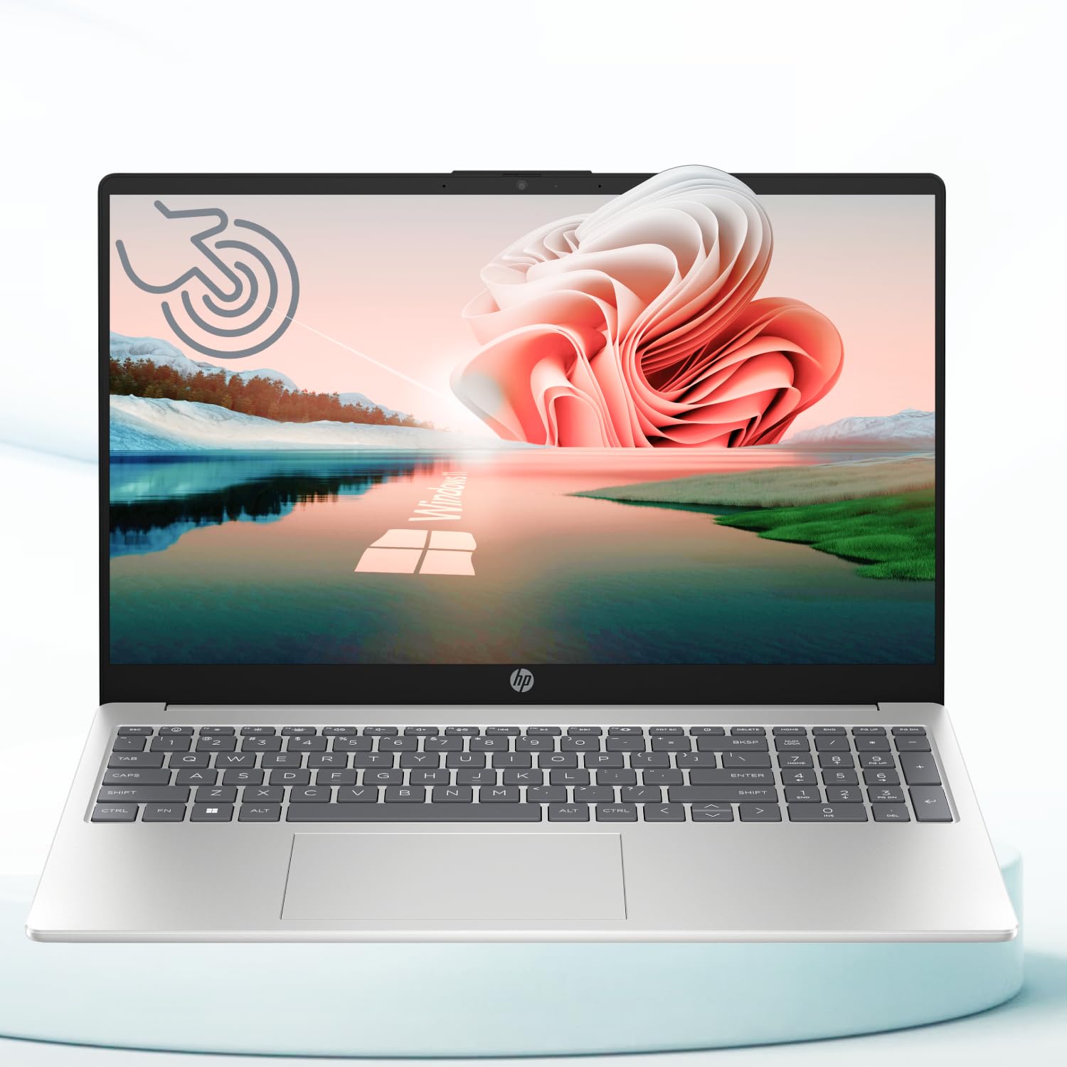 Windowsノート本体 HP 15-da2022TU i5-10210U 256GB Office HP 2022 Newest 15 Laptop, 15.6