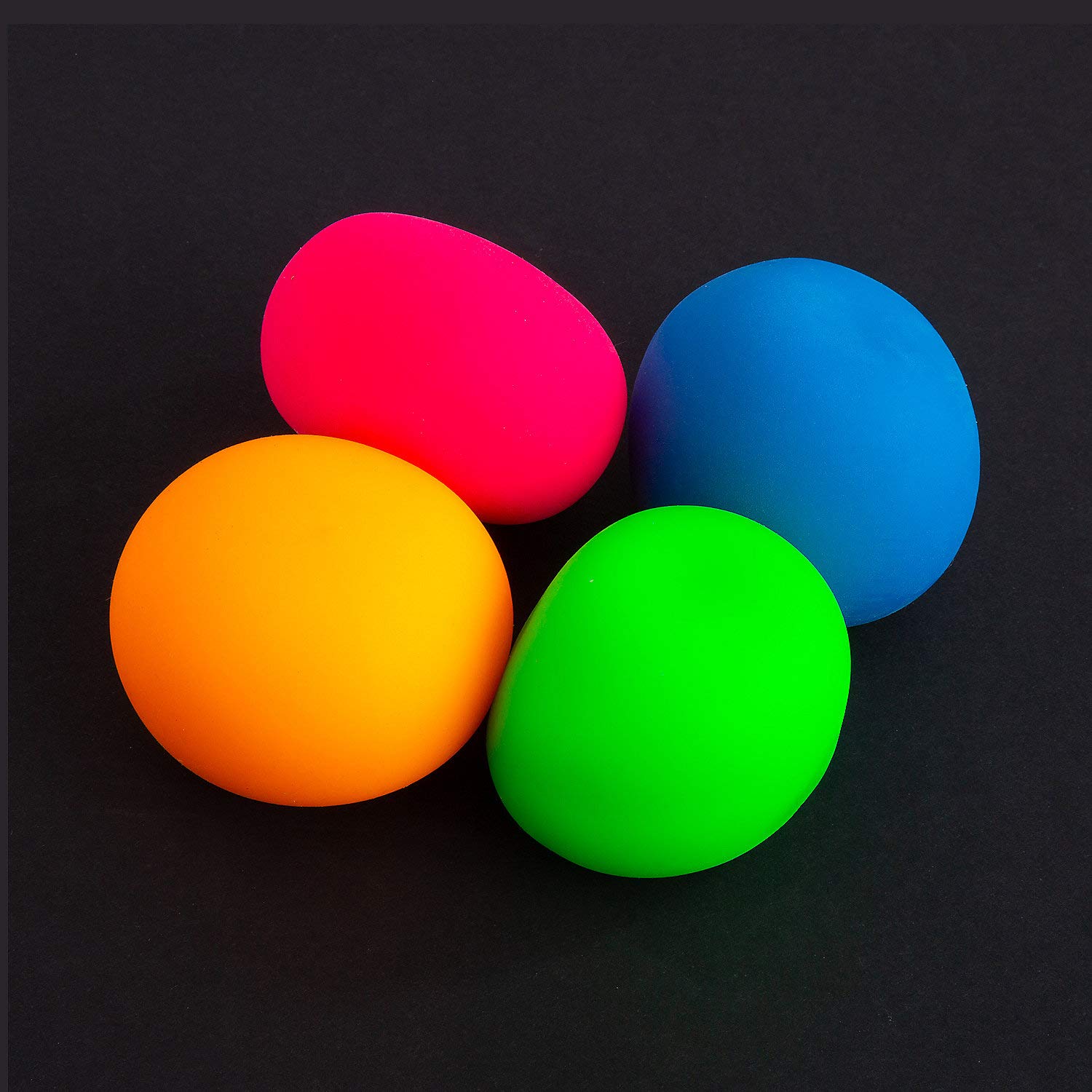 Fun Express Pull and Stretch Bounce Ball - 12 Pc Stretchy Bouncy Balls