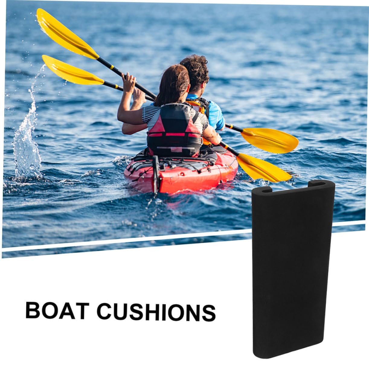 BCOATH 2pcs Kayak Seat Cushion Boat Cushions Dragon Boat Racing Dragon Boat Seat Saddle Boat Seat Mount Boat Seat Base Paddle Boat Saddle Paddle Boat Seats Paddle Supplies