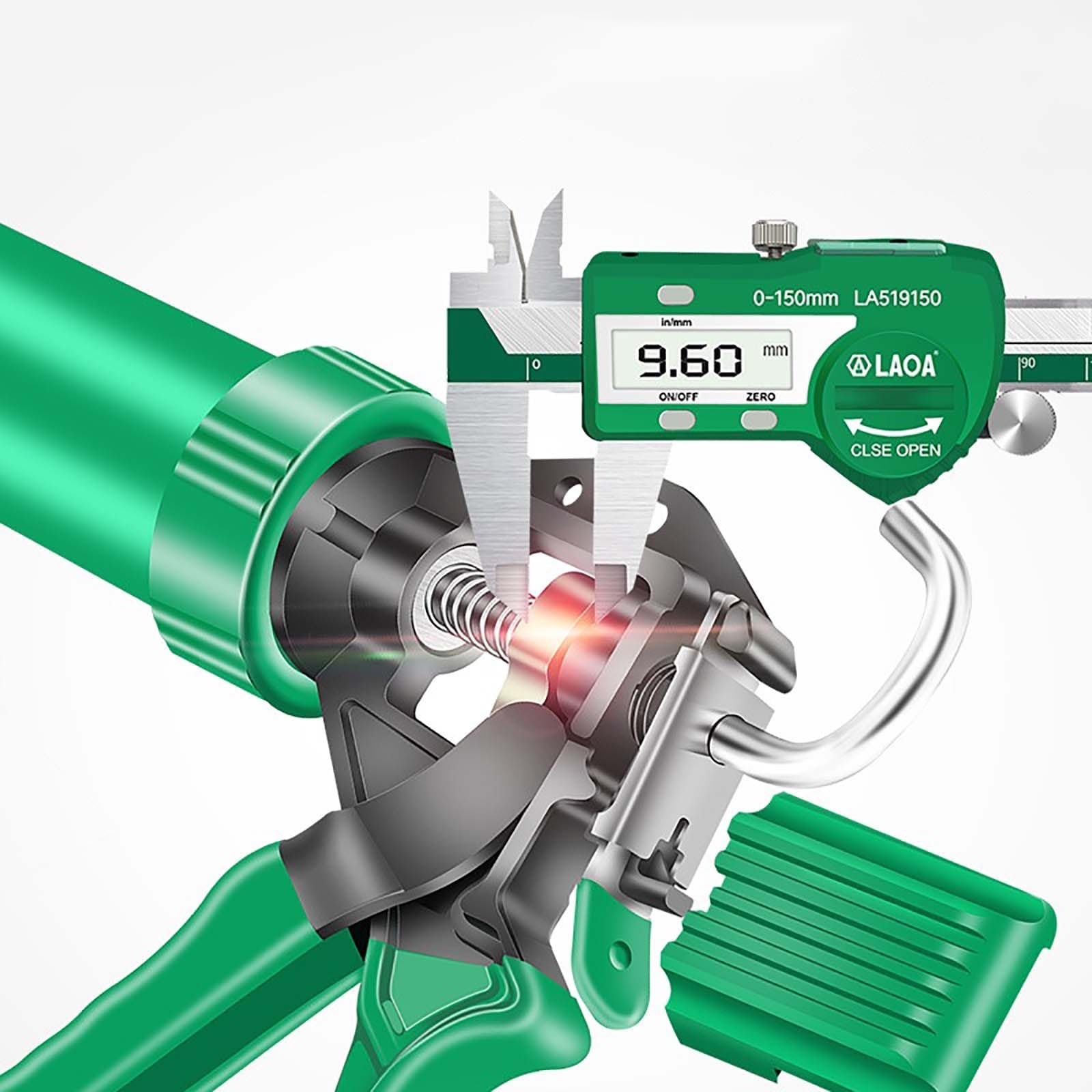 Broń do wypełniania, narzędzie do wypełniania Tuby z masy uszczelniającej Heavy Duty DIY All Trades Dozownik Narzędzie Uszczelniacze Pistolet do mocowania żywicy Kartridże Aplikator do masy uszczelnia