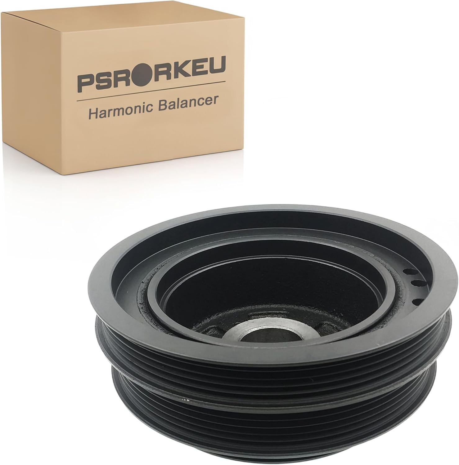 Engine Harmonic Balancer Crankshaft Pulley 594-199 Compatible with Nissan Pathfinder 1996-2000 Infiniti Qx4 1997 1998 1999 2000 123030W001