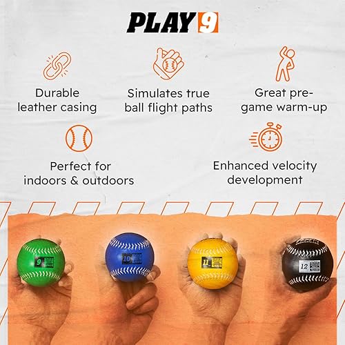 Miniatura 4 de Juega 9 pelotas de softball ponder