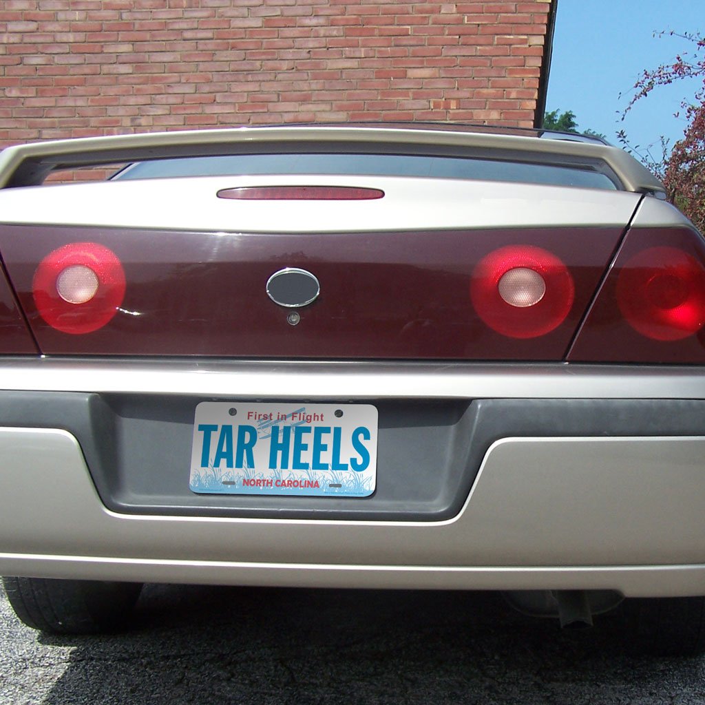 VictoryStore Front License Plate - North Carolina Tar Heels!