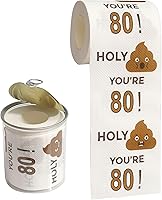 Vista 7 de Rollo de papel higiénico de feliz cumpleaños 65 de 3 capas, divertidos regalos de cumpleaños para hombres y mujeres, novedad para decoraciones