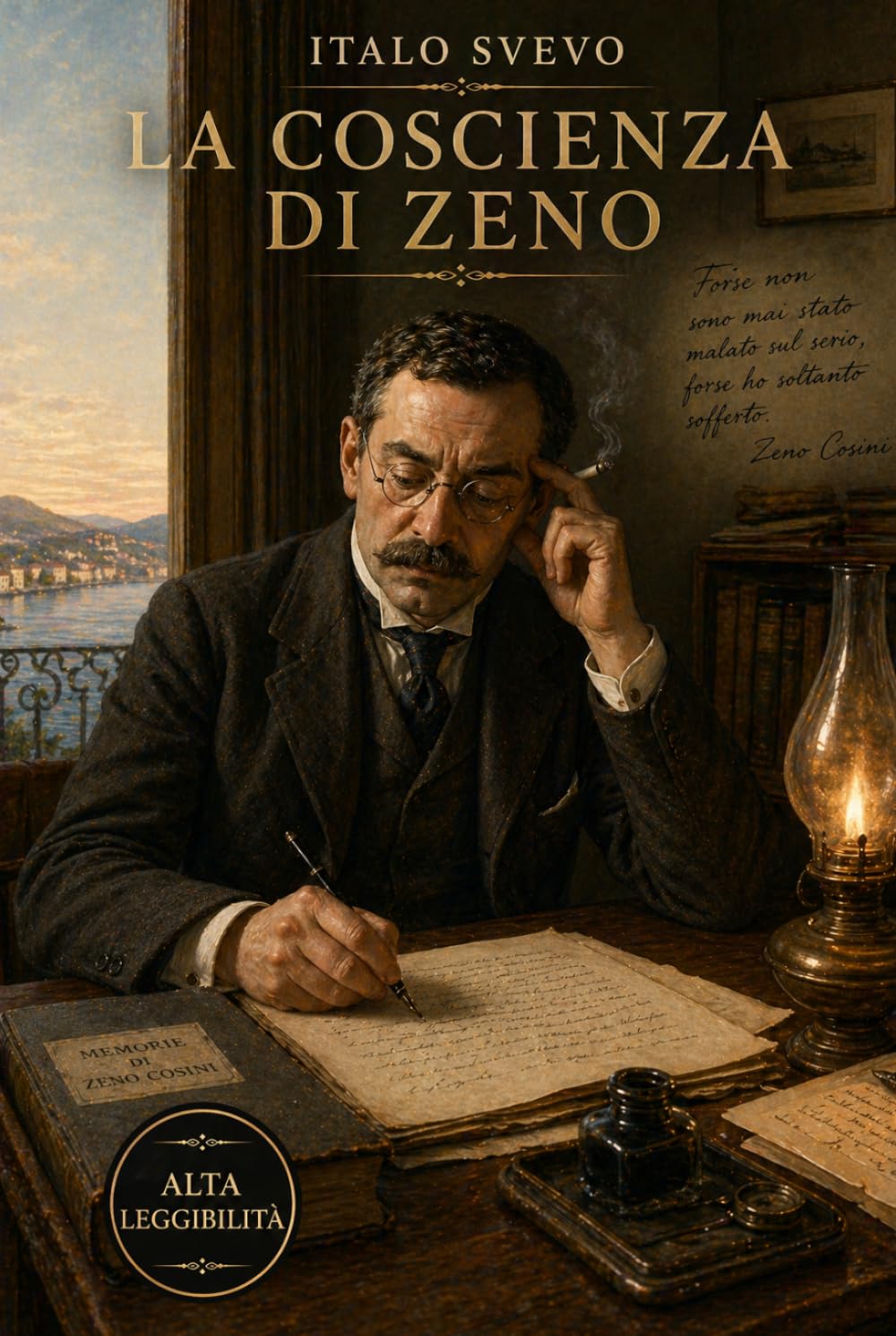 La coscienza di Zeno: Edizione rilegata - Alta leggibilità
