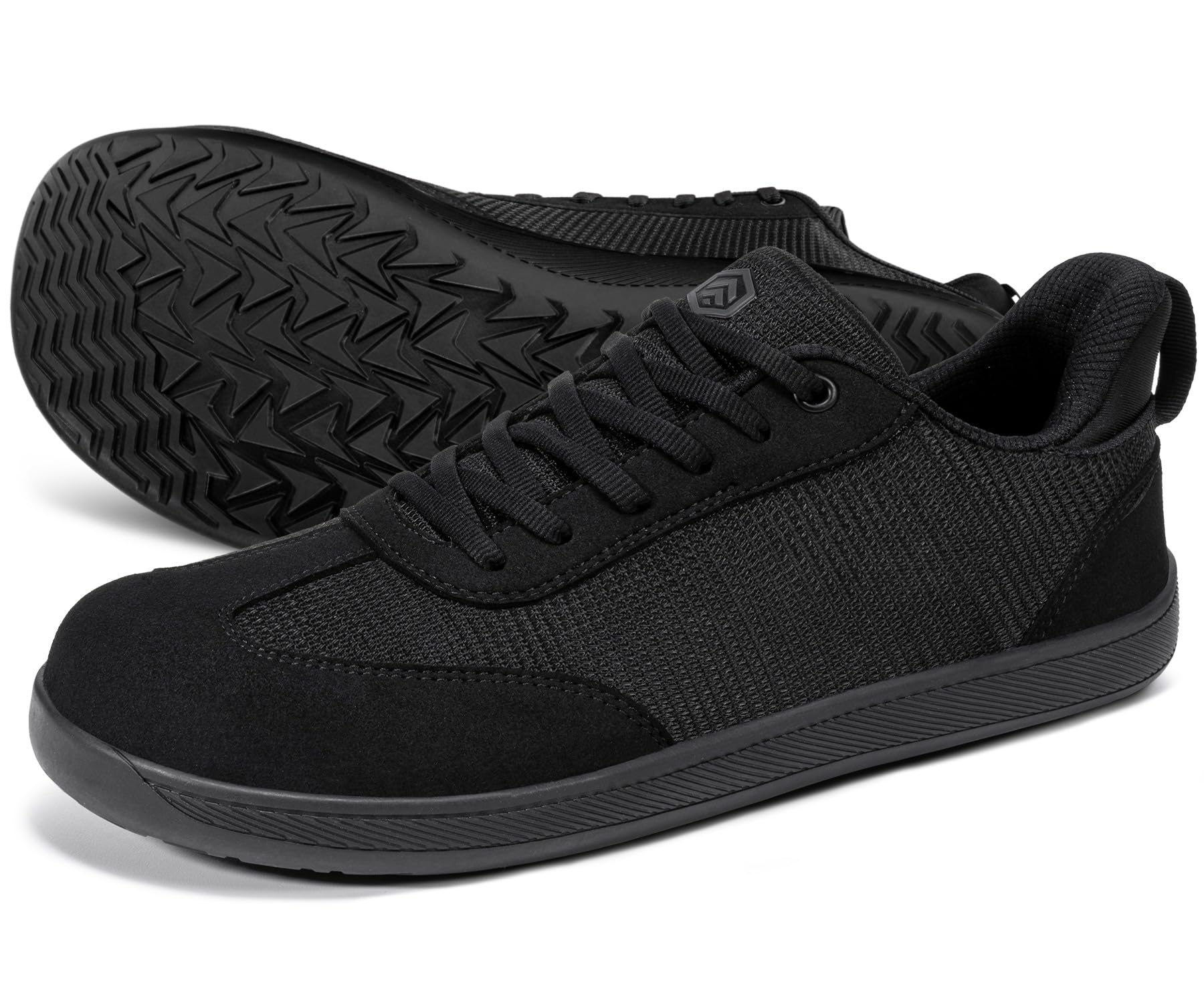LARNMERN Scarpe antinfortunistiche da uomo con puntale in acciaio, traspiranti, sportive, antiscivolo, comode, leggere