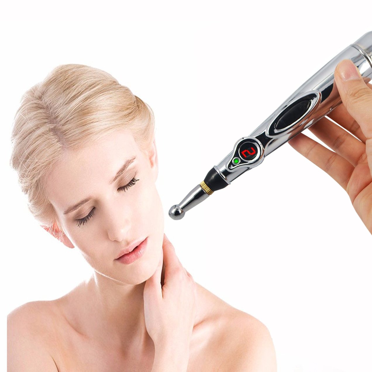 Acupuncture Stylo, Meridian électrique Énergie Masseur de Soulagement de la Douleur