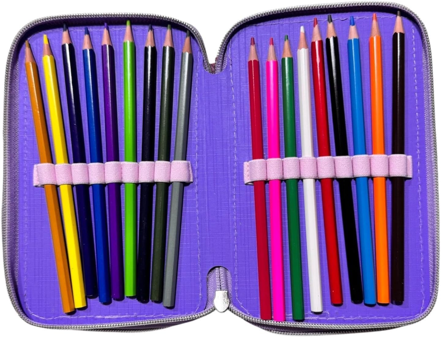 PELLECCHIA 1969 |Schoolpack Zaino con Astuccio 3 Scomparti, Scuola e Tempo Libero, Bambini e Ragazzi, Multizip, Pennarelli, Pastelli, Accessori, Bambino, Bambina
