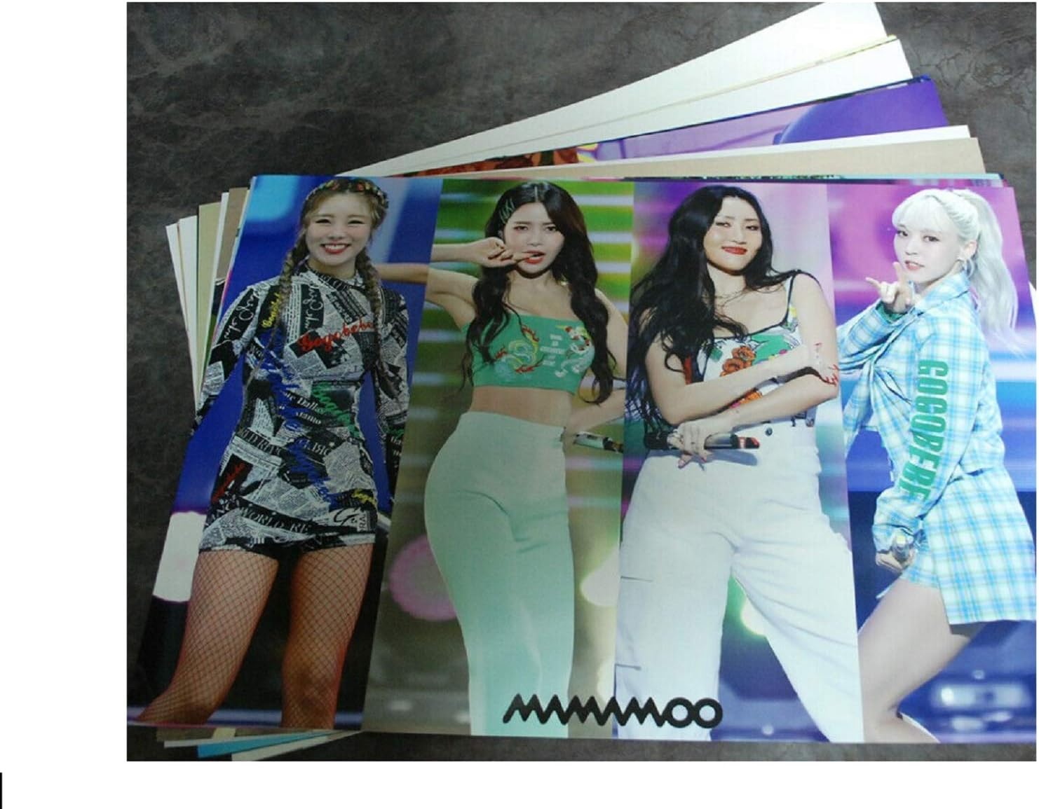 FANCY105 K-POP Group New 12 Posters + 1 Sticker Set (All A3 Size)-MAMAMOO