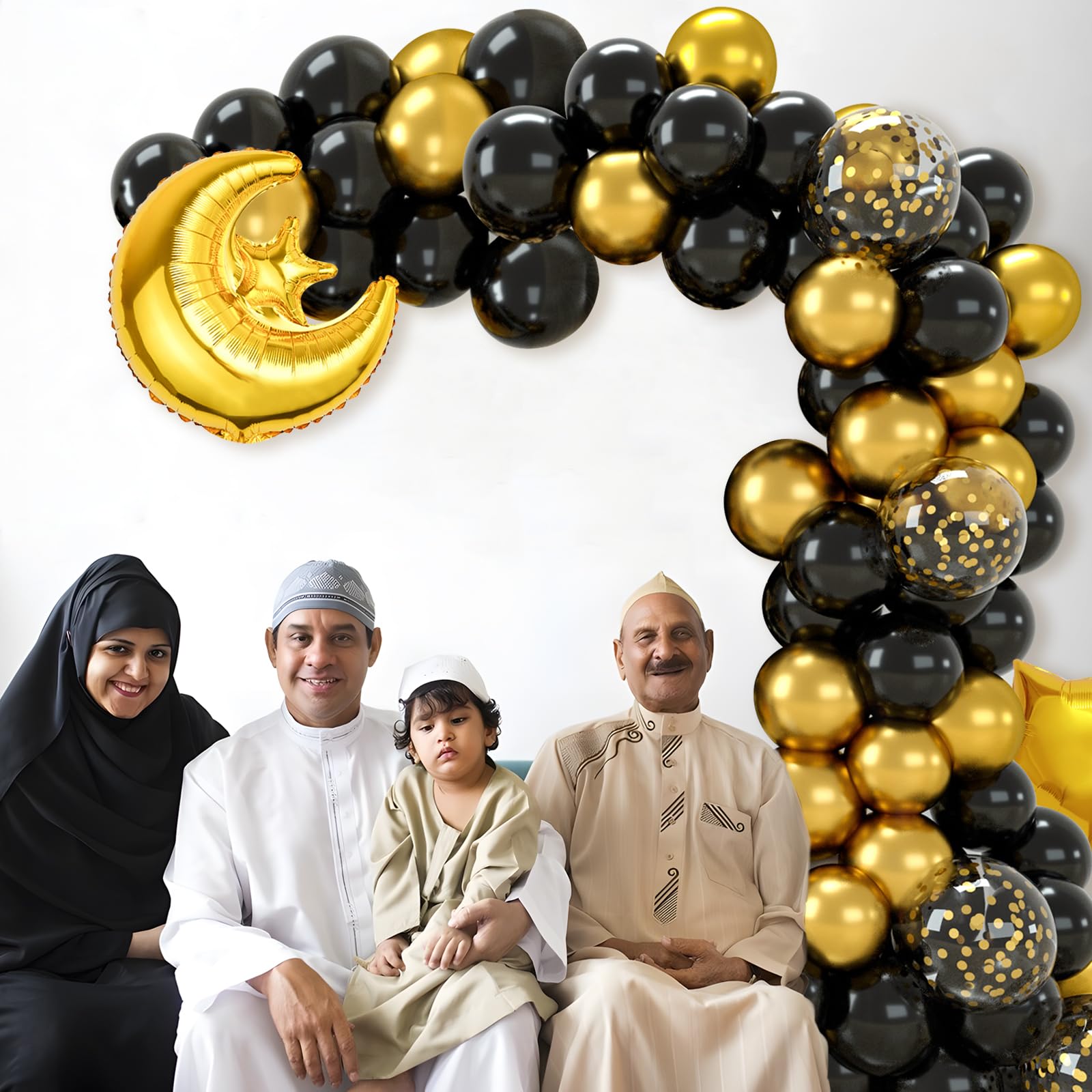 Decoración De Graduación De Clase 2022 Kits De Decoración De Fiesta De Graduacion De Oro Negro Bandera Globos Suministros De Fiesta De Graduacion De