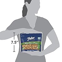 Vista 7 de Fisher Chef's Naturals Walnut Halves & Pieces 16 oz, 100% California Unsalted Walnuts for Baking & Cooking, Healthy Snacks for Adults, Resealable