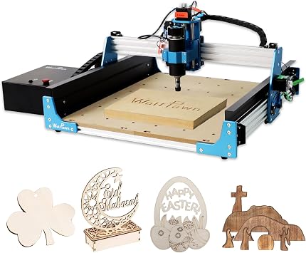CNC Router Machine Desktop CNC 3 Axis, CNC Milling Machine for Metal Wood Acrylic, GRBL Control Engraving Machine with 500W Spindle,Machine Woodworking Industrial Application4040 PRO