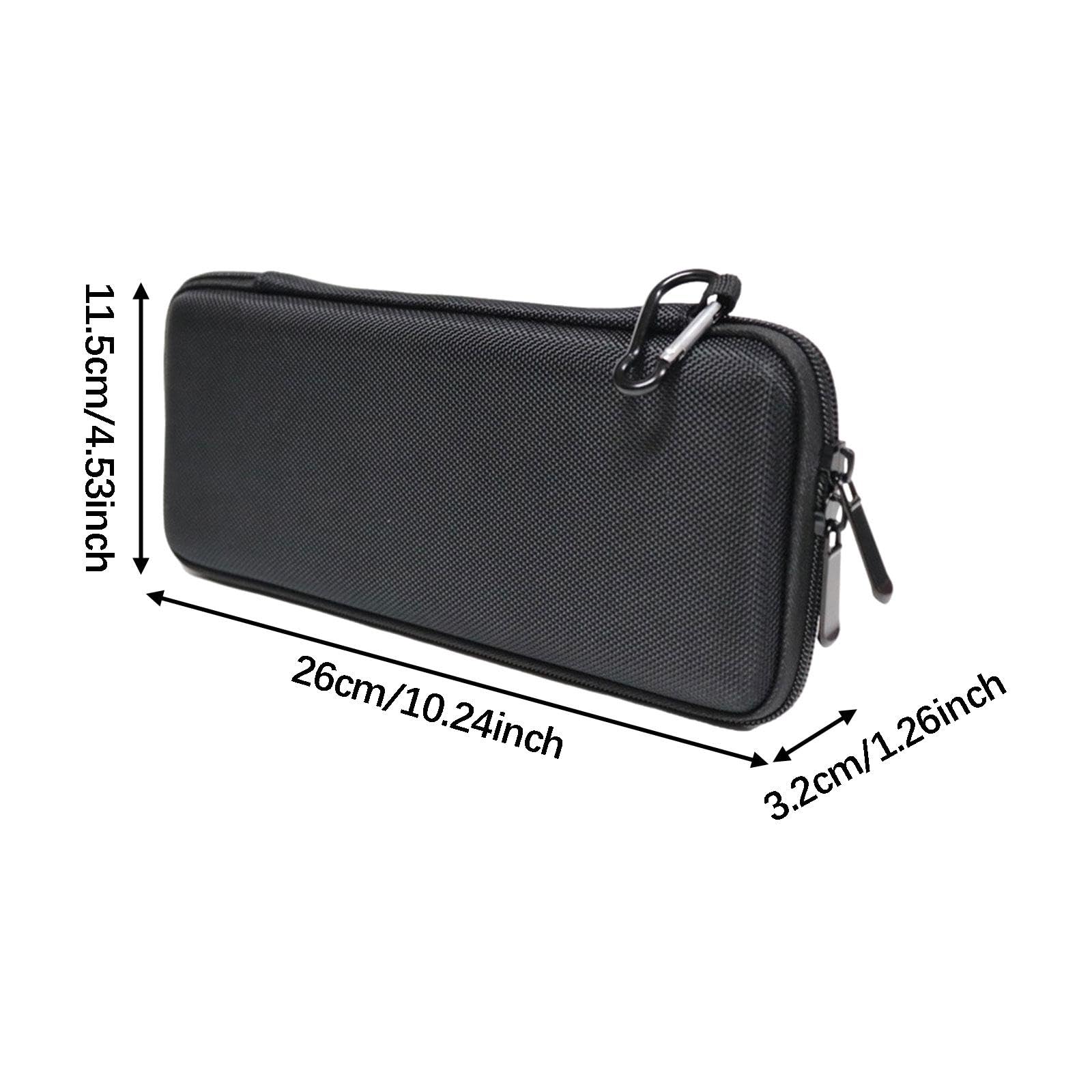 F Fityle Golfhandschuh-Etui, schützende Hartschale mit Karabinerhaken, leicht zu tragen, wasserabweisend, tragbare Tasche, Golfgeschenke für Erwachsene