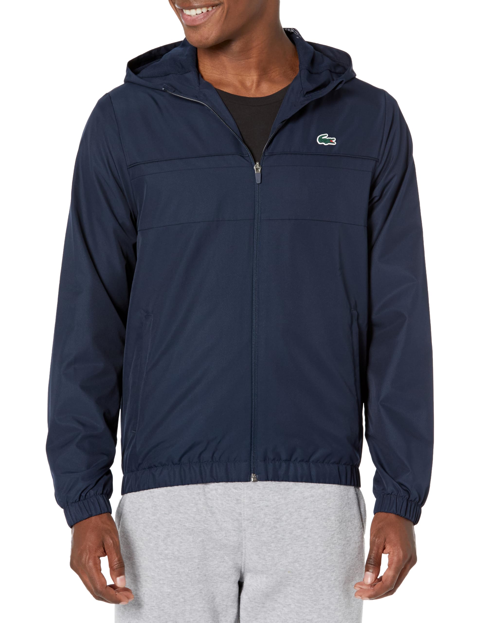Lacoste Men's LIGHTWEIGHT PERFORMANCE ZIP JACKET