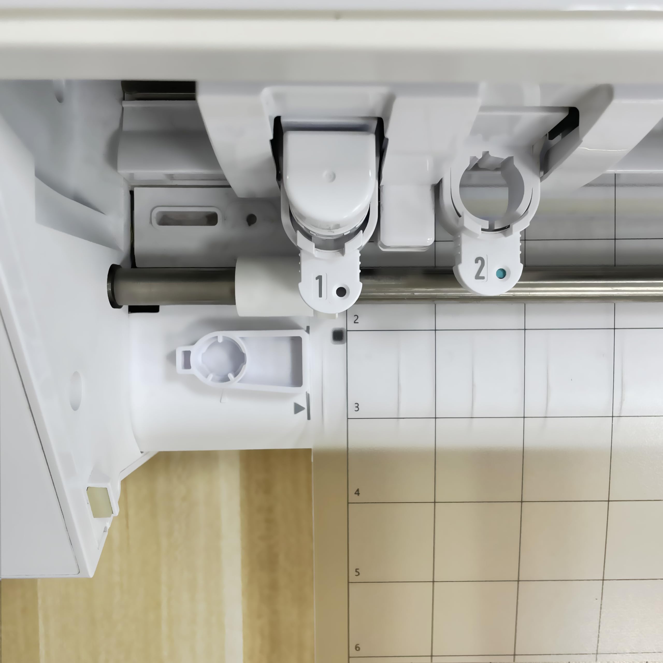 XINART Fogli guida per Silhouette Cameo 4 tappetini da taglio, Came 4 Plus Scala Line Guide, Cameo 3 Mats Guida Allineamento di un tappetino Facile