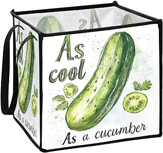 As Cool As A Cucumber fabric cube storage bins for towel collapsable Decorativos fabric cube storage bins 13x13x13 In