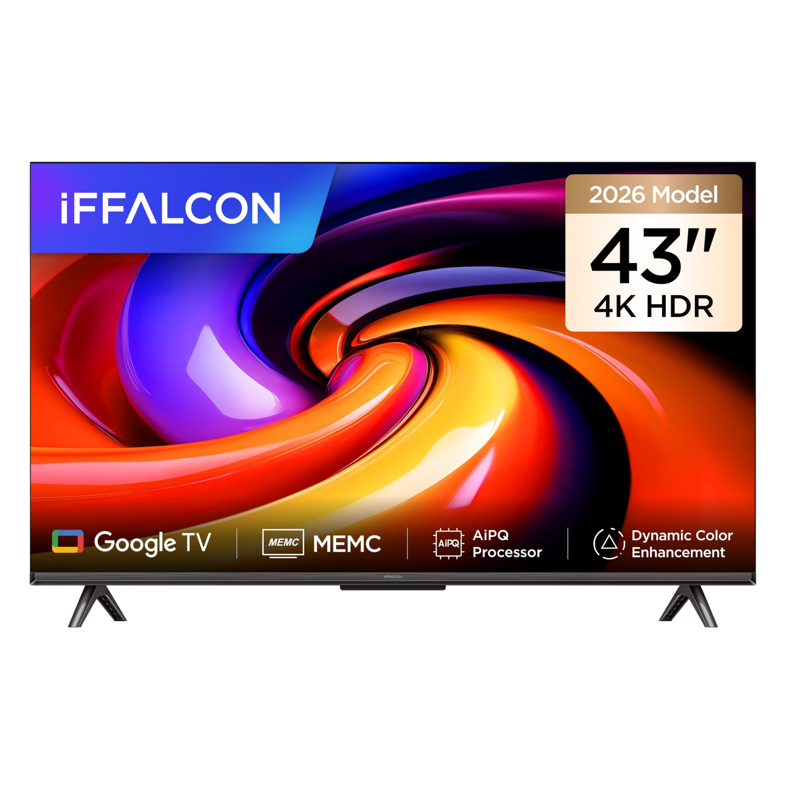 iFFALCON 43U65 43 İnç Smart TV 4K UHD HDR 10 Gaming Google TV