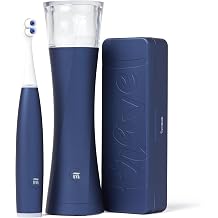 SuperMouth ULTIM8 Sonic Electric Toothbrush Bundle SmartBrush + SmartHub + SmartCase Rechargeable Brush UV Sanitizing & Drying Hub with Wireless Charging Travel Case with UV Light Sapphire B