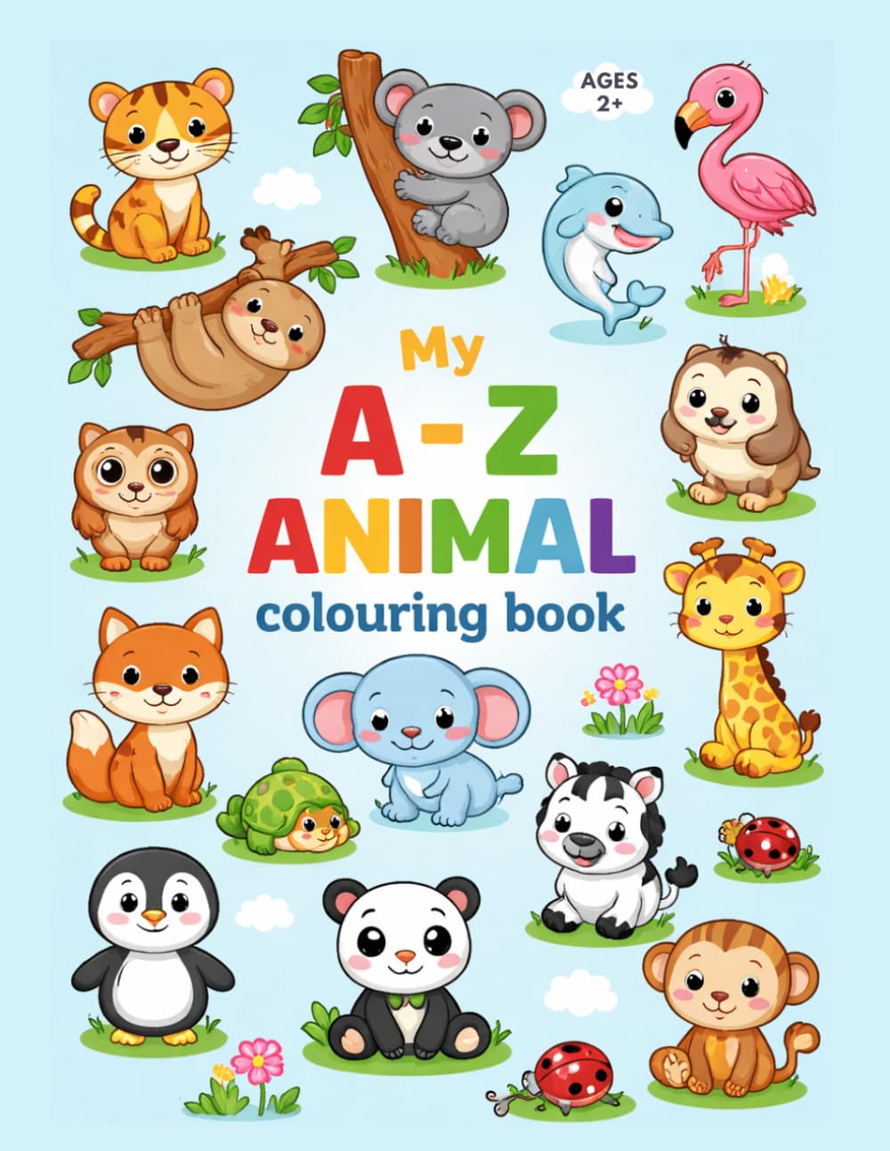 My A–Z Animal Coloring Book